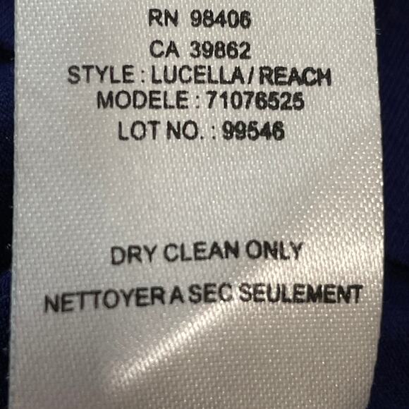 THEORY Lucella Purple Knotted V-Neckline Short Sleeve Top P - Picture 9 of 10